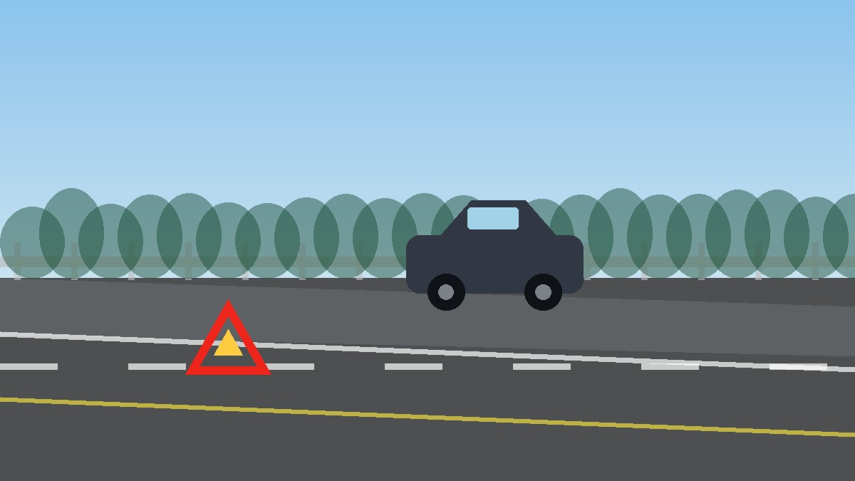 万宁道路故障安全等待现场图